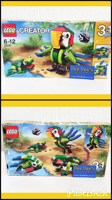 Rainforest Animals, Lego 31031, Dee Dee's - Little Shop of Blocks (Dee Dee's - Little Shop of Blocks), Creator, Johannesburg, Abbildung 3