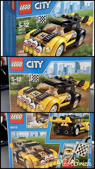 Rally Car - Retired Set, Lego 60113, T-Rex (Terence), City, Pretoria East, Image 4