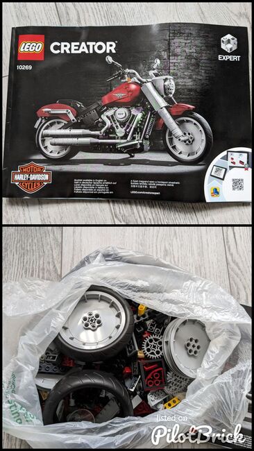 Rare Creator Harley Davidson Fat Boy, Lego, Raiden, Creator, Lincoln, Abbildung 3