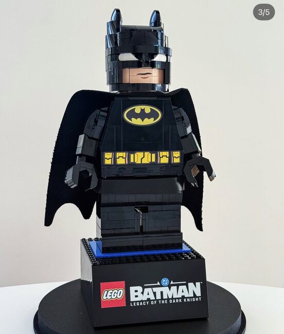 RARE Limited LEGO Batman Legacy of the Dark Knight Statue, Lego, Darth, BATMAN