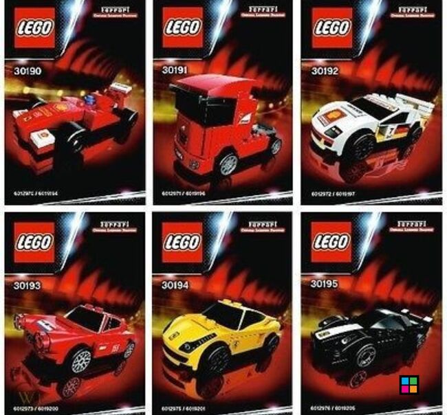 Rare Mini Ferrari Collection, Lego, Dream Bricks, Diverses, Worcester