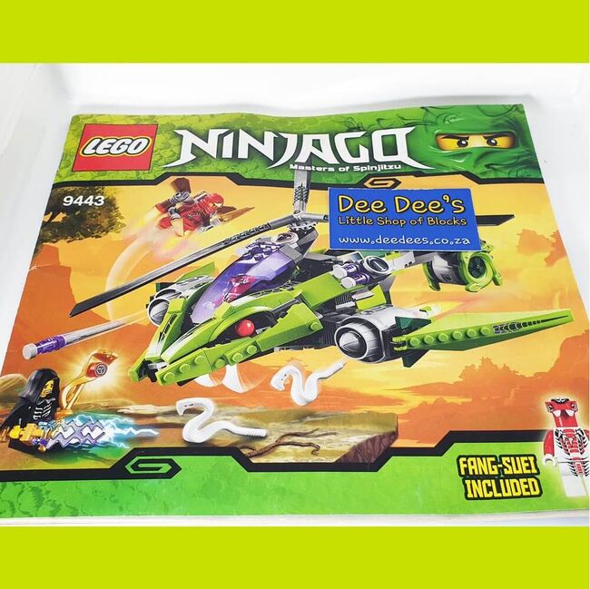 Rattlecopter, Lego 9443, Dee Dee's - Little Shop of Blocks (Dee Dee's - Little Shop of Blocks), NINJAGO, Johannesburg, Image 6