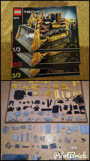 RC Bulldozer 8275, Lego 8275, Sven Gühring , Technic, Stockach , Image 3