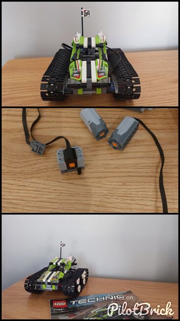 RC Tracked Racer and Power Function, Lego 42065, Charnay, Technic, Hermanus , Abbildung 4