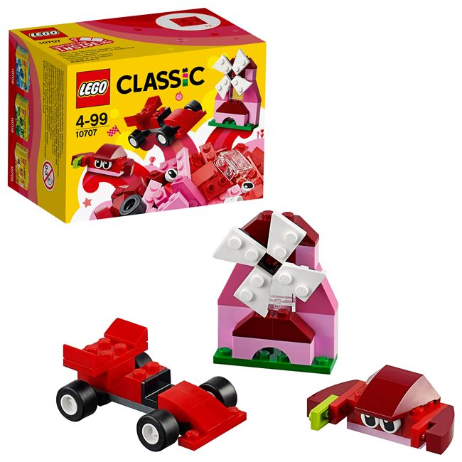 Red Creativity Box, LEGO 10707, spiele-truhe (spiele-truhe), Classic, Hamburg, Abbildung 3