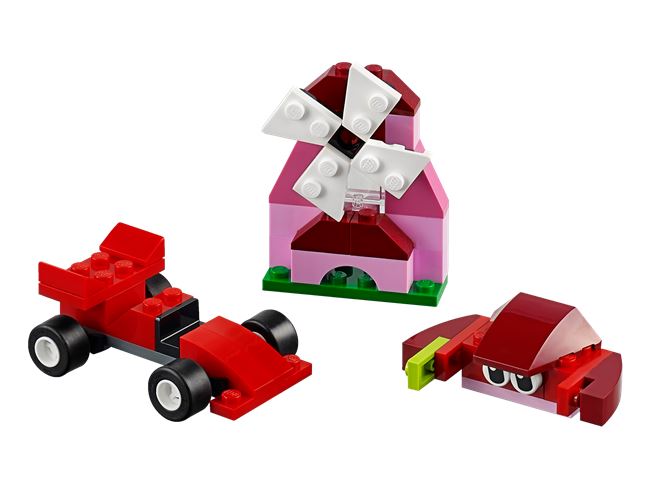 Red Creativity Box, LEGO 10707, spiele-truhe (spiele-truhe), Classic, Hamburg, Abbildung 4