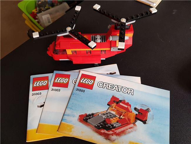 Red Rotors, Lego 31003, WayTooManyBricks, Creator, Essex