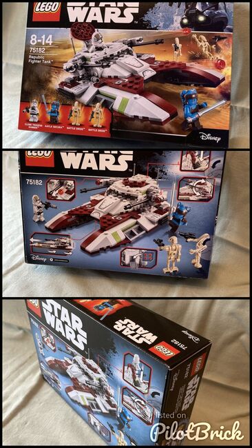 Republic Fighter Tank 75182, Lego 75182, Al Carruthers, Star Wars, Aldershot, Abbildung 4