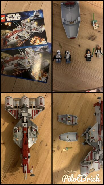 Republic frigate, Lego 7964, James Eshelby, Star Wars, Aylesbury, Abbildung 6