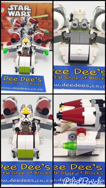 Republic Gunship, Lego 75076, Dee Dee's - Little Shop of Blocks (Dee Dee's - Little Shop of Blocks), Star Wars, Johannesburg, Abbildung 5