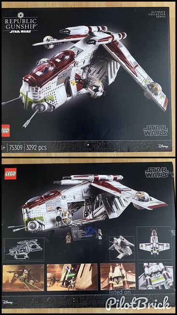 Republic Gunship, Lego 75309, Anton, Star Wars, Midrand, Abbildung 3