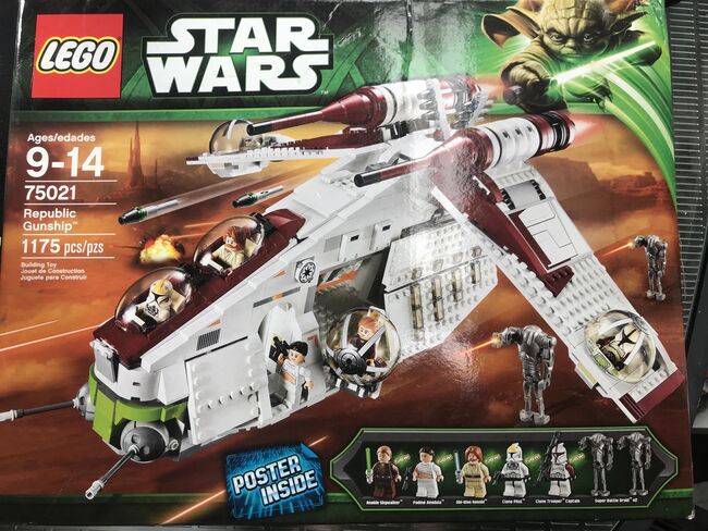 Republic Gunship - sealed in box, Lego 75021, Chris, Star Wars