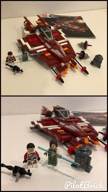 Republic Striker Starfighter, Lego 9497, Doro K., Star Wars, Sindelfingen, Abbildung 3