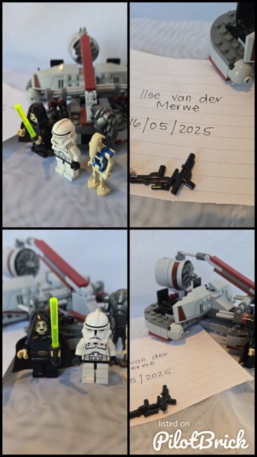 Republic Swamp Speeder, Lego 8091, Ilse, Star Wars, Johannesburg, Abbildung 6