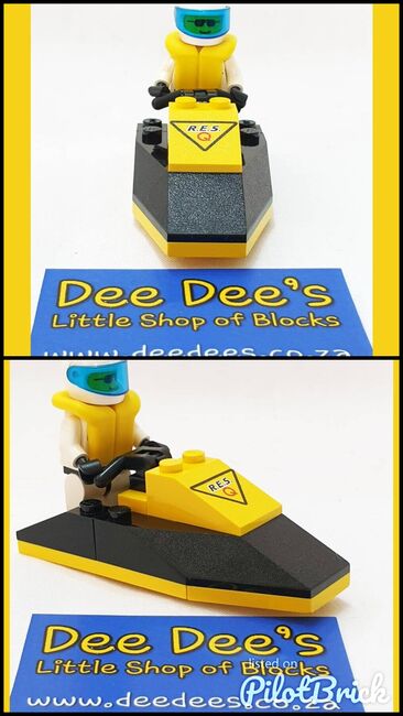 Res-Q Jet-Ski, Lego 6415, Dee Dee's - Little Shop of Blocks (Dee Dee's - Little Shop of Blocks), Town, Johannesburg, Abbildung 3