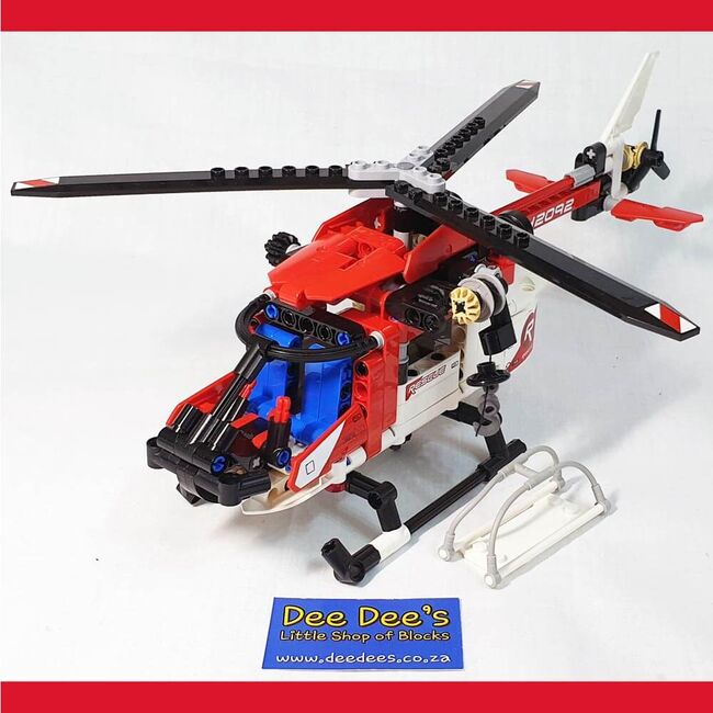 Rescue Helicopter, Lego 42092, Dee Dee's - Little Shop of Blocks (Dee Dee's - Little Shop of Blocks), Technic, Johannesburg, Abbildung 2