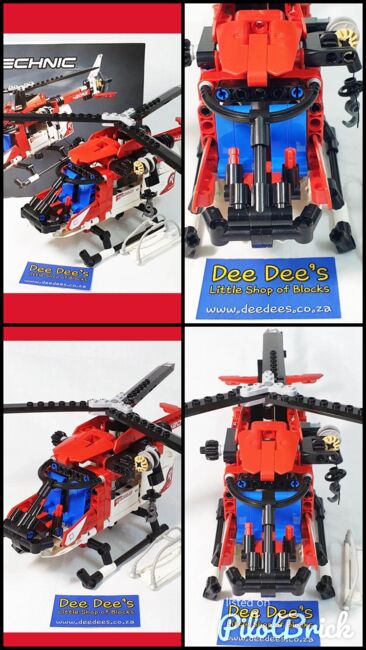 Rescue Helicopter, Lego 42092, Dee Dee's - Little Shop of Blocks (Dee Dee's - Little Shop of Blocks), Technic, Johannesburg, Abbildung 6