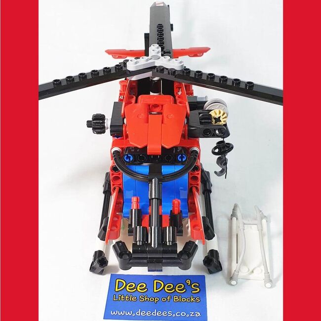 Rescue Helicopter, Lego 42092, Dee Dee's - Little Shop of Blocks (Dee Dee's - Little Shop of Blocks), Technic, Johannesburg, Abbildung 3