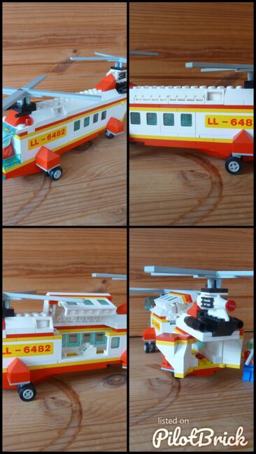 Rescue Helicopter, Lego 6482, Alex, Town, Dortmund, Abbildung 5
