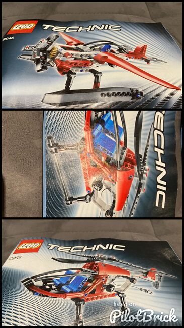 Rettungshubschrauber Lego Technic 7903, Lego 7903, Astrid, Technic, Sölk, Image 4