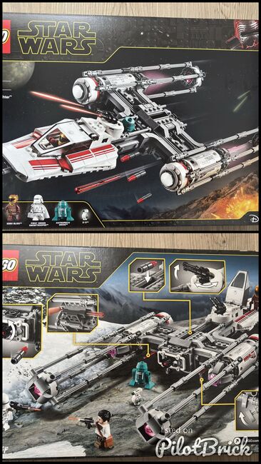 Resistance Y-Wing Starfighter, Lego 75249, Jasmin , Star Wars, Sigmaringen, Image 3