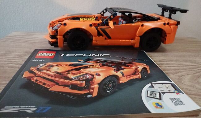 RETIRED Technic Corvette ZR1, Lego 42093, Settie Olivier, Technic, Garsfontein , Image 4