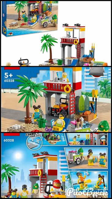 Rettungsschwimmer, Lego 60328, Manuel, City, Spielberg, Abbildung 4