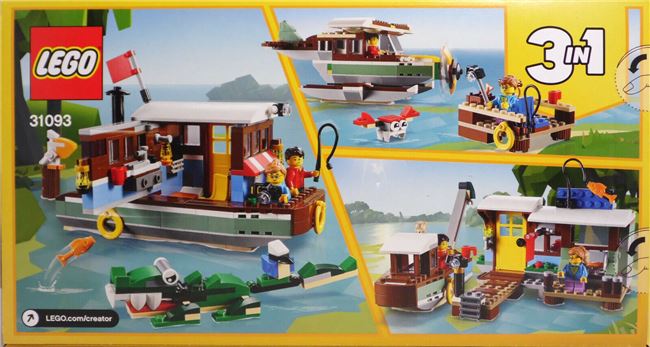 Riverside Houseboat, Lego 31093, Christos Varosis, Creator, serres, Abbildung 2