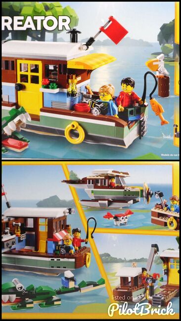 Riverside Houseboat, Lego 31093, Christos Varosis, Creator, serres, Abbildung 3