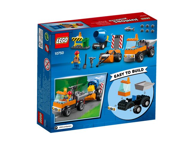 Road Repair Truck, LEGO 10750, spiele-truhe (spiele-truhe), Juniors, Hamburg, Image 2