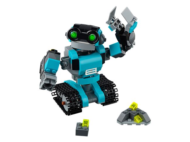 Robo Explorer, LEGO 31062, spiele-truhe (spiele-truhe), Creator, Hamburg, Abbildung 4