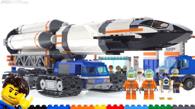 Rocket Assembly and Transport, Lego, Dream Bricks, City, Worcester