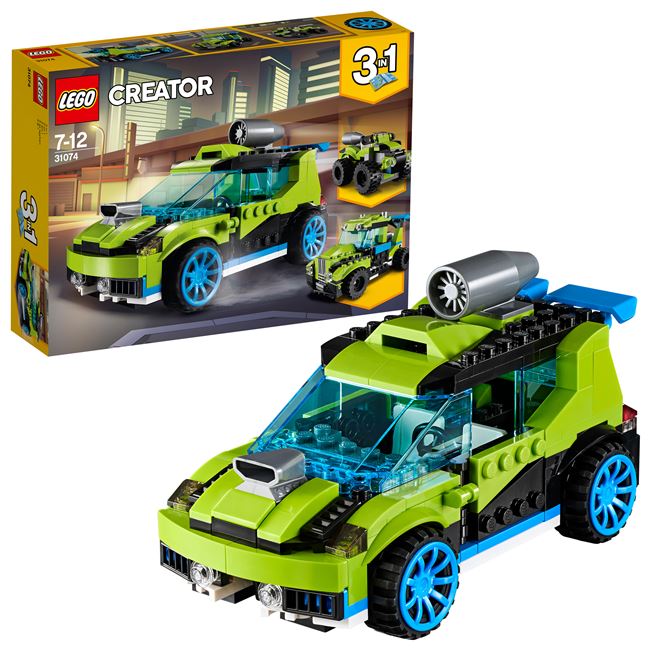 Rocket Rally Car, LEGO 31074, spiele-truhe (spiele-truhe), Creator, Hamburg, Abbildung 3