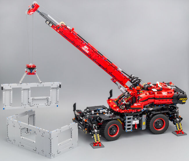 Rough Terrain Crane, Lego 42082, Creations4you, Technic, Worcester, Abbildung 2