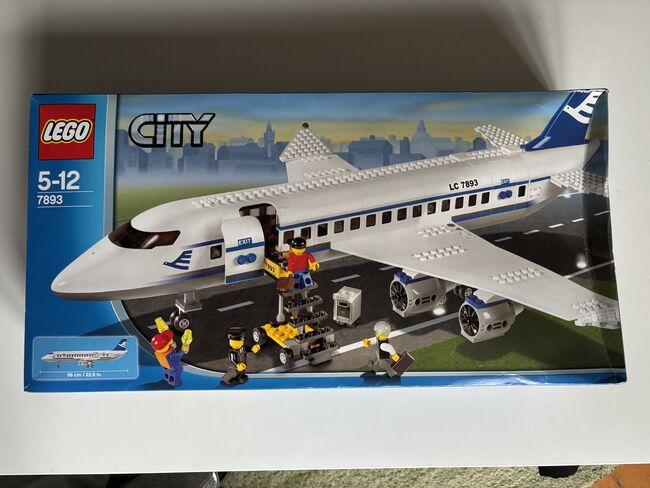 Sammlerstück: Passagierflugzeug Lego City 7893, NEU & OVP!!!, Lego 7893, Jutta, City, Hamburg