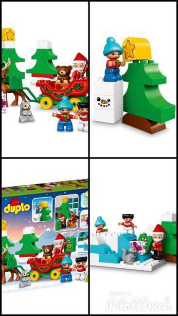 Santa's Winter Holiday, LEGO 10837, spiele-truhe (spiele-truhe), DUPLO, Hamburg, Abbildung 10