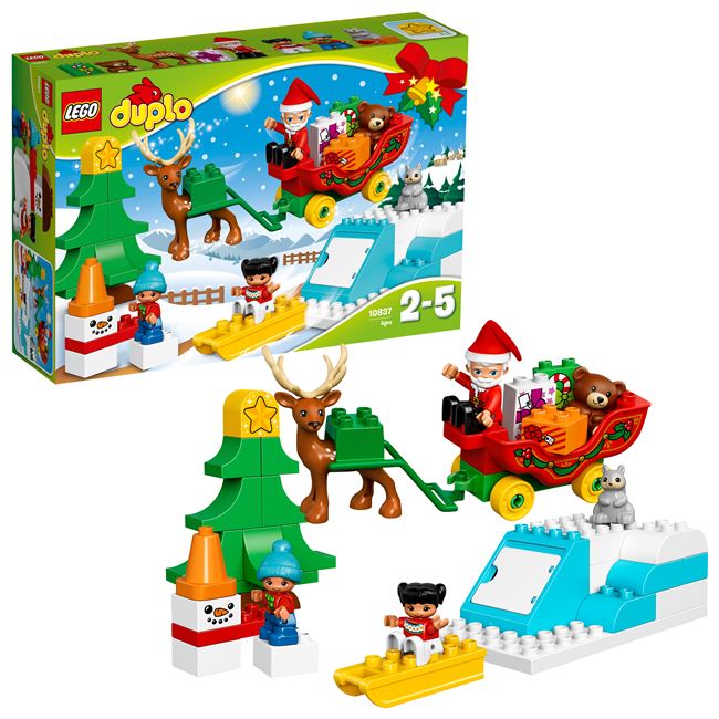 Santa's Winter Holiday, LEGO 10837, spiele-truhe (spiele-truhe), DUPLO, Hamburg, Abbildung 2