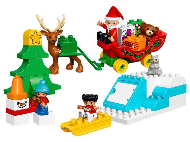 Santa's Winter Holiday, LEGO 10837, spiele-truhe (spiele-truhe), DUPLO, Hamburg, Abbildung 3
