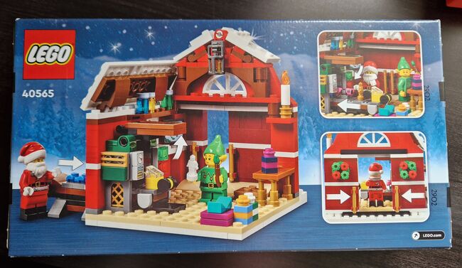 Santa's Workshop, Lego 40565, WayTooManyBricks, Exklusiv, Essex, Abbildung 2
