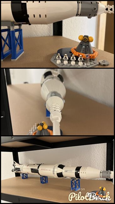 Saturn V Rocket, Lego 21309, Lee, Creator, Düdingen , Image 4