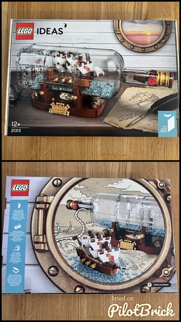 Schiff in der Flasche, Lego 21313, Krodo17, Ideas/CUUSOO, Leobendorf, Abbildung 3