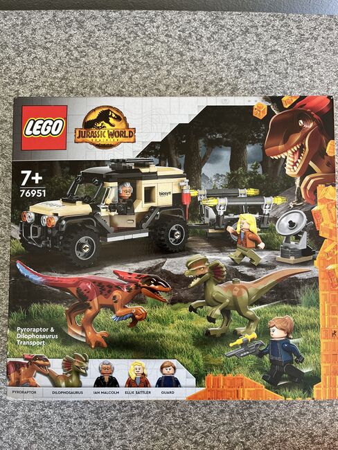 Sealed Jurasic World, Lego 76951, Samuel, Jurassic World, Wellington 