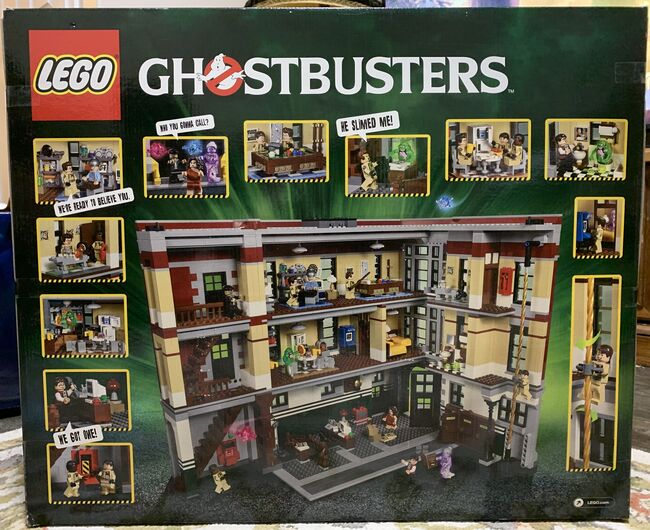 Sealed LEGO Ghostbusters Friehouse Headquarter, Lego 75827, Amr, Ghostbusters, Regina, Image 2