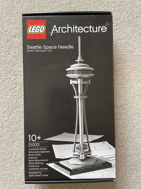 Seattle Space Needle, Lego 21003, Gary , Architecture, Uckfield, Abbildung 2