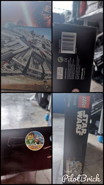 Sell seal Lego star wars millennium falcon, Lego 75105, Andy, Star Wars, Singapore, Abbildung 9
