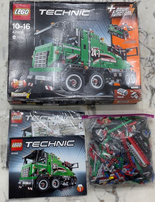 Service Truck, Lego Lego 42008, Avinash , Technic, KOLKATA, Abbildung 2