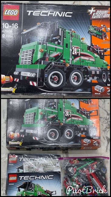 Service Truck, Lego Lego 42008, Avinash , Technic, KOLKATA, Image 3