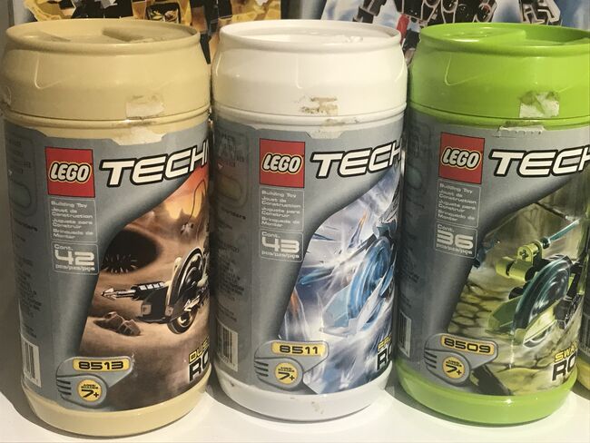 Set of 5 Robo Riders, Lego 8509, 8510, 8511, 8513, 8514, Patricia Mallon, Bionicle, Victoria, Image 5
