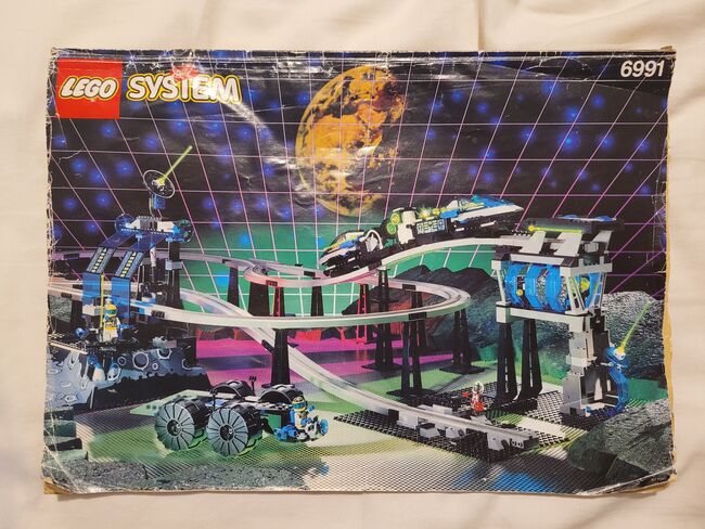 Set 6691 Space Monorail Transport Base - Used - 99% complete with instructions, Lego 6991, Eddthechip, Space, Alcester, Abbildung 6