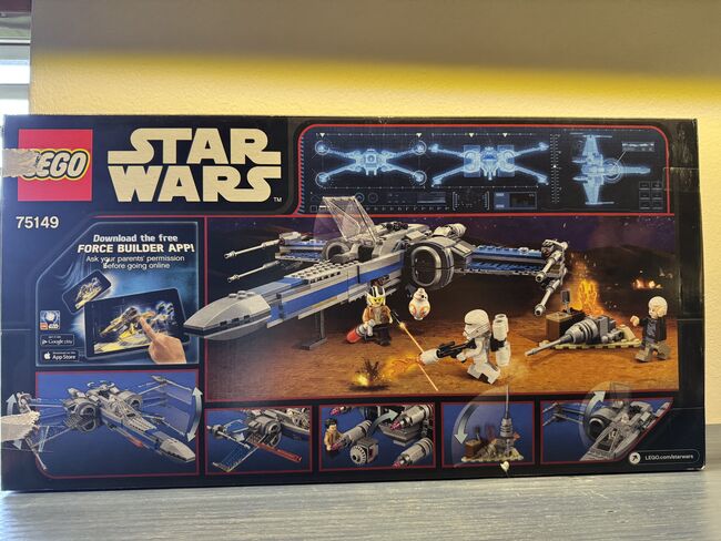 Set 75149 Resistance XWing Fighter, Lego 75149, Eugene, Star Wars, Pretoria